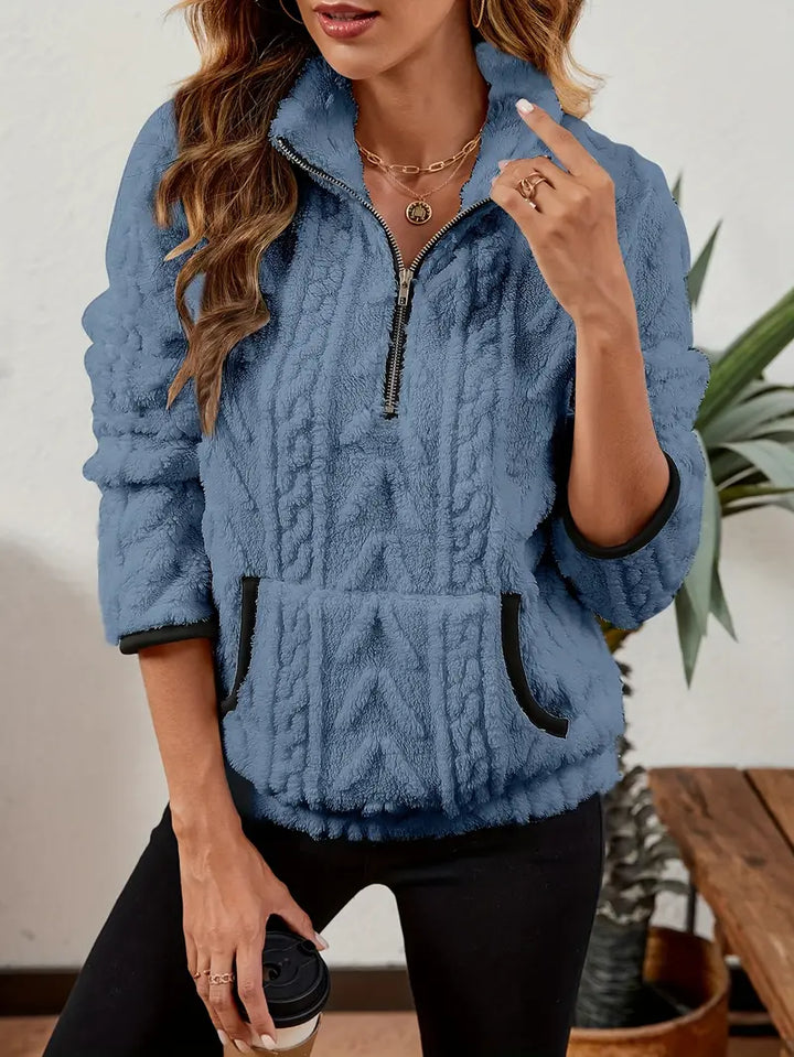 Ania | Elegancka bluza polarowa