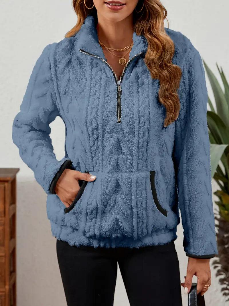 Ania | Elegancka bluza polarowa