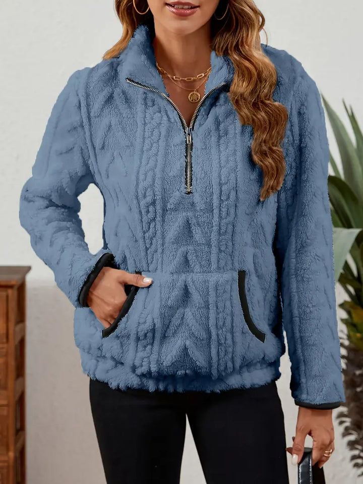 Ania | Elegancka bluza polarowa