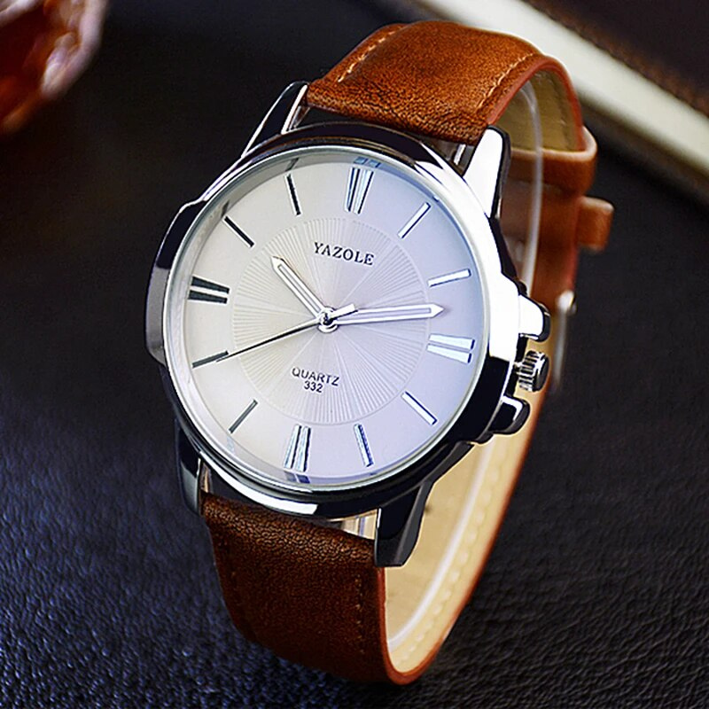 Marek | Elegancki Zegarek Skórzany
