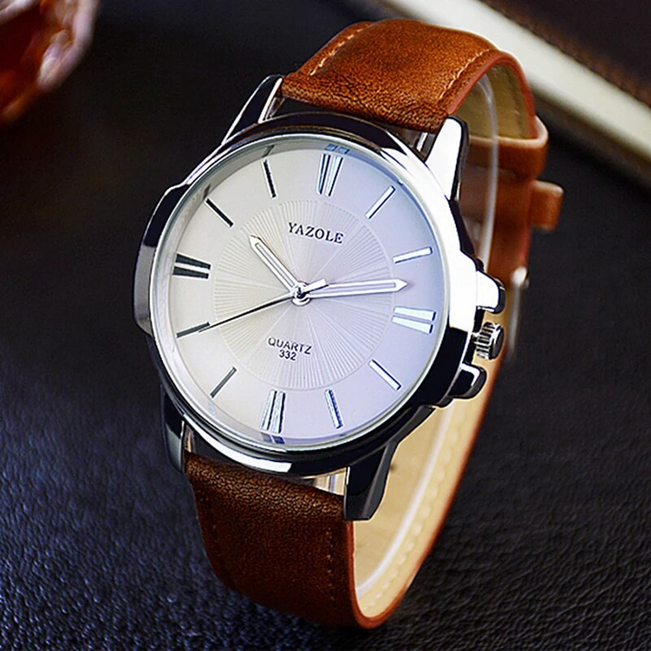 Marek | Elegancki Zegarek Skórzany