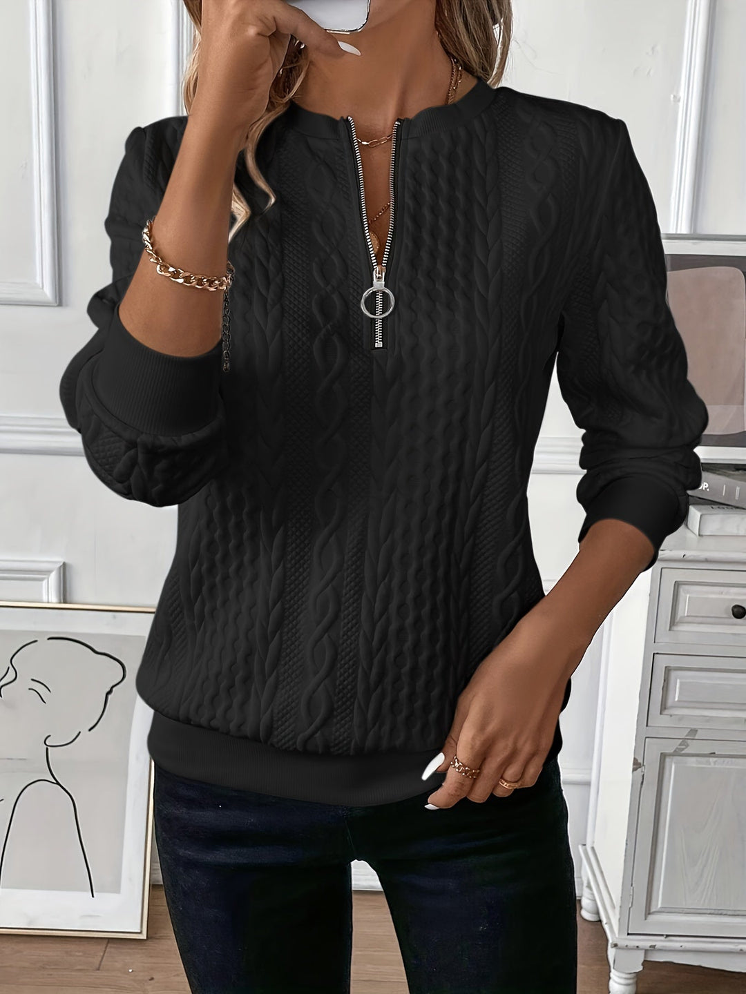 Louana | Elegancki Sweter