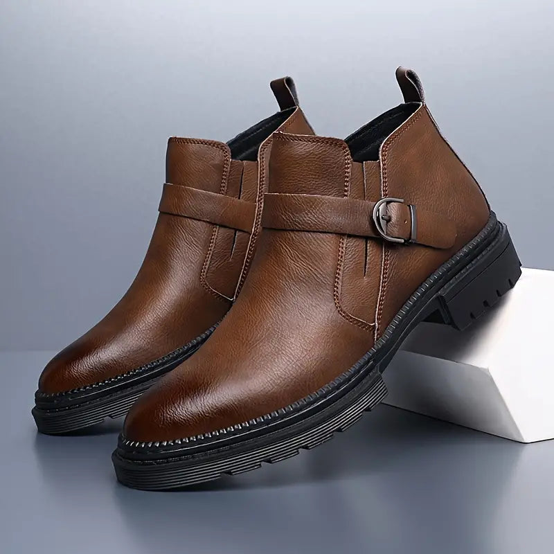 Liam | Eleganckie Buty Skórzane