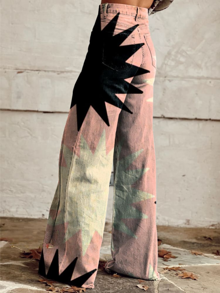 Agnieszka | Eleganckie Spodnie Boho