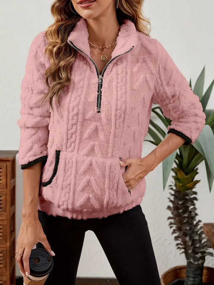Ania | Elegancka bluza polarowa