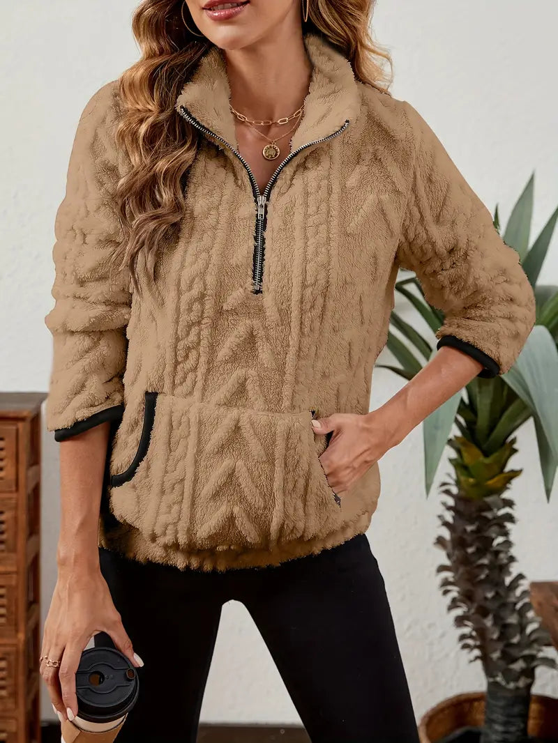 Ania | Elegancka bluza polarowa