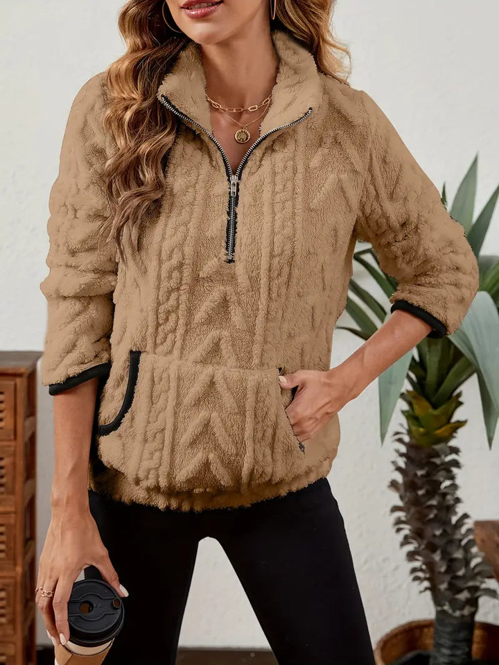 Ania | Elegancka bluza polarowa