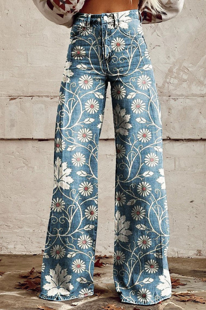 Isabelle | Eleganckie Spodnie Boho