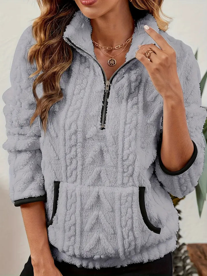 Ania | Elegancka bluza polarowa