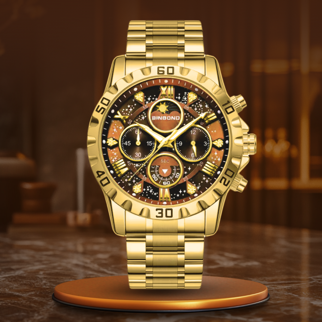 Kamil | Elegancki Zegarek Chronograf