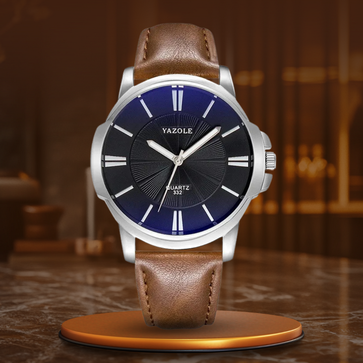 Marek | Elegancki Zegarek Skórzany