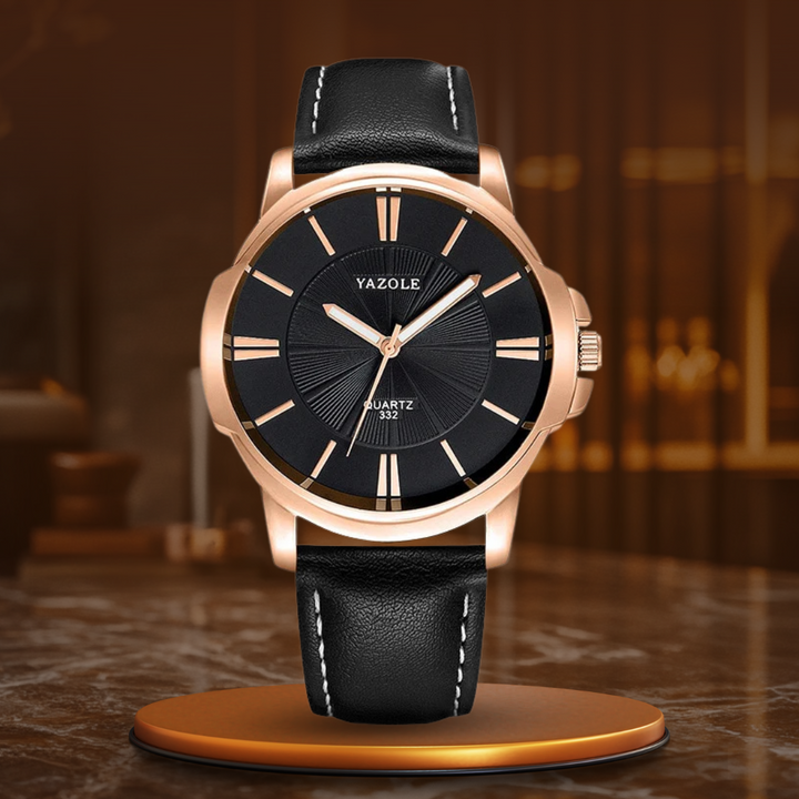 Marek | Elegancki Zegarek Skórzany