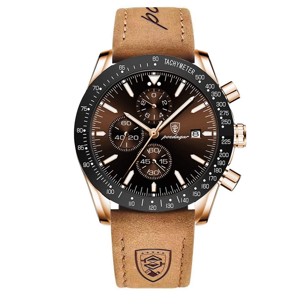 Mateusz | Elegancki Zegarek Chronograf