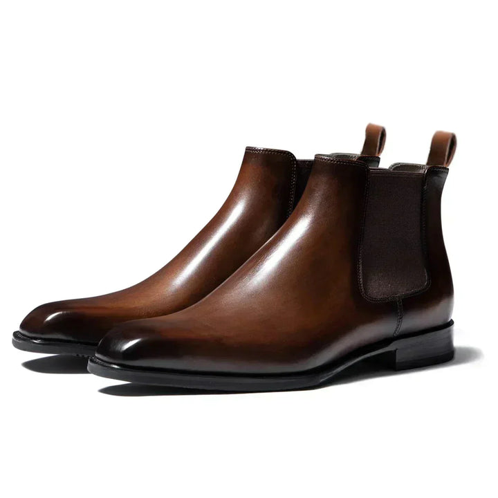 Krzysztof | Eleganckie Botki Skórzane