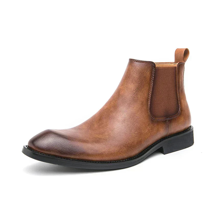 Kamil | Eleganckie botki skórzane