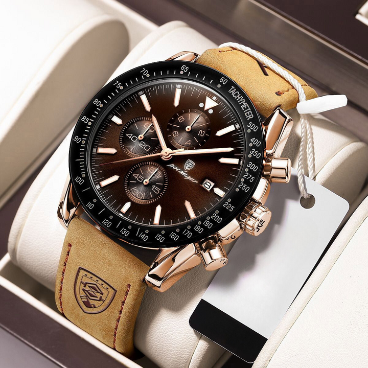 Mateusz | Elegancki Zegarek Chronograf