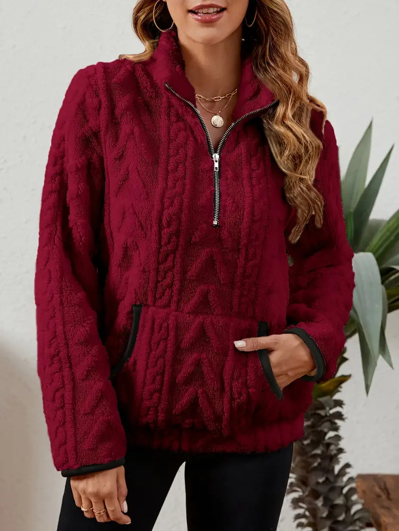 Ania | Elegancka bluza polarowa