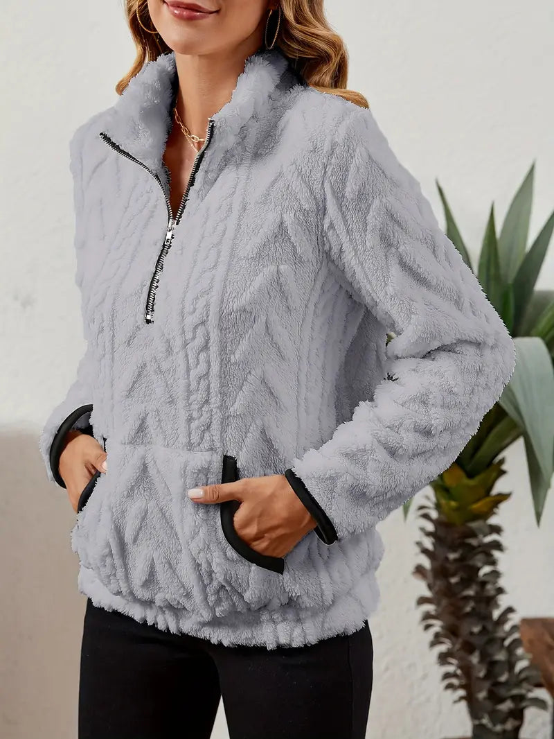 Ania | Elegancka bluza polarowa