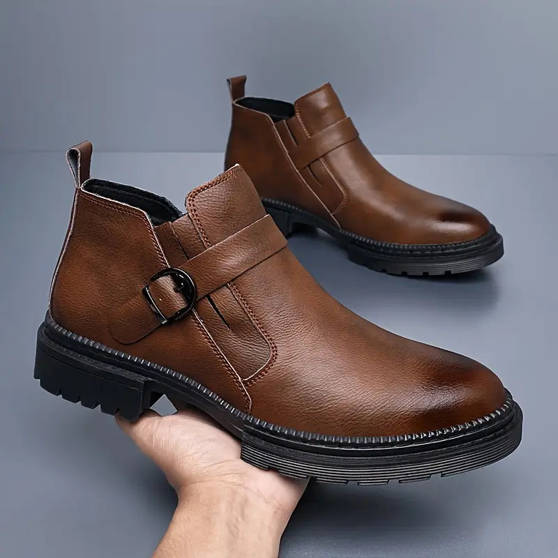 Liam | Eleganckie Buty Skórzane