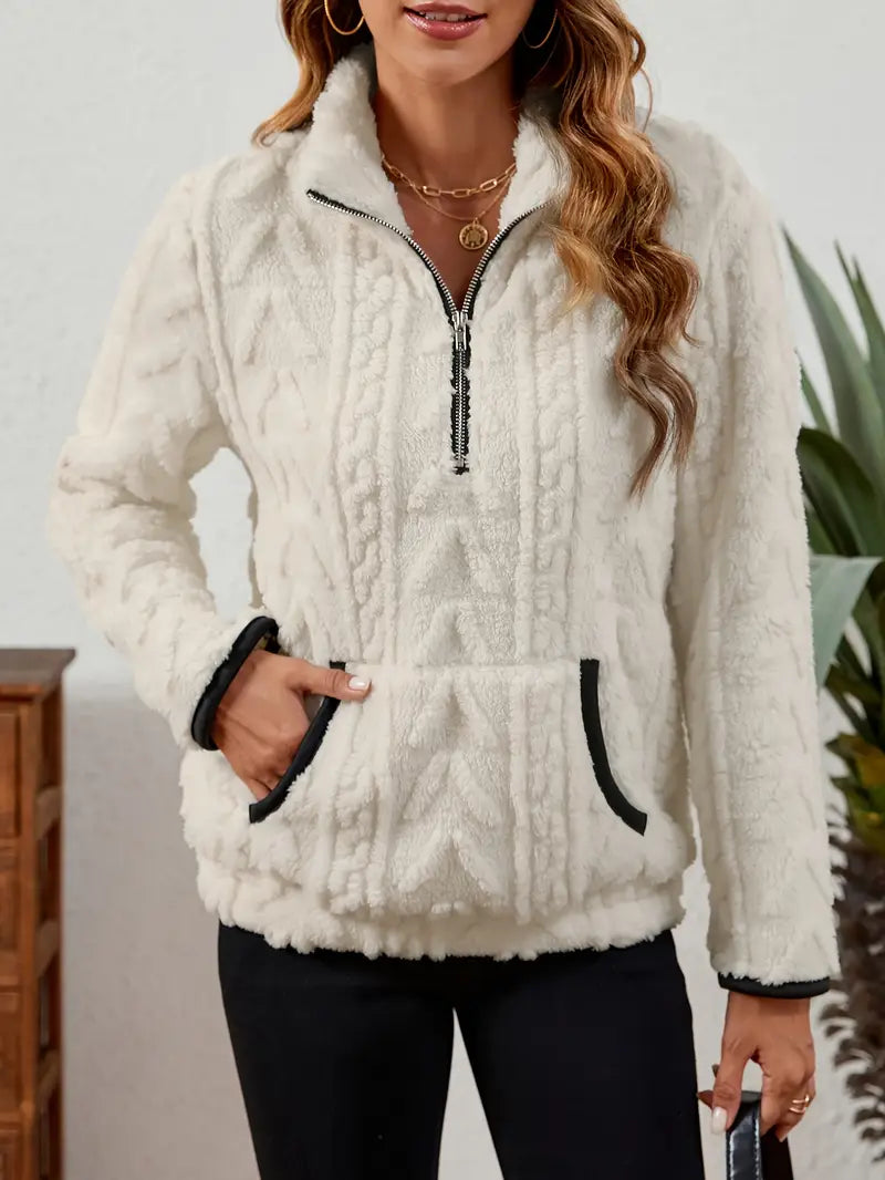 Ania | Elegancka bluza polarowa