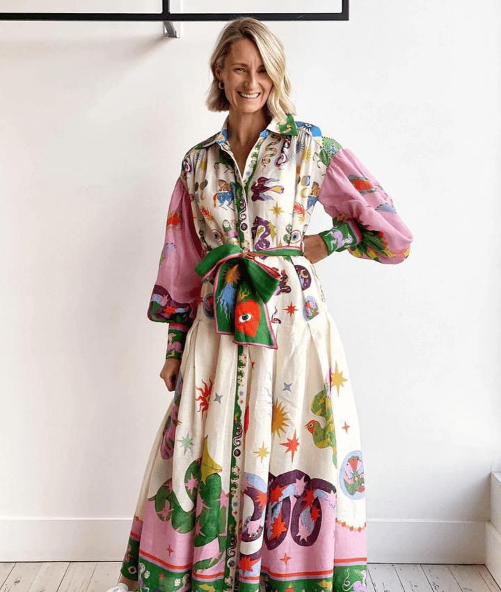 Lena | Elegancka Sukienka Maxi