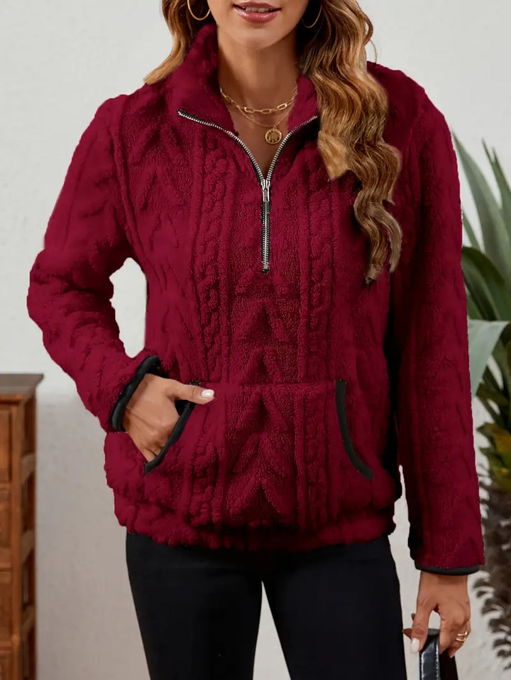 Ania | Elegancka bluza polarowa