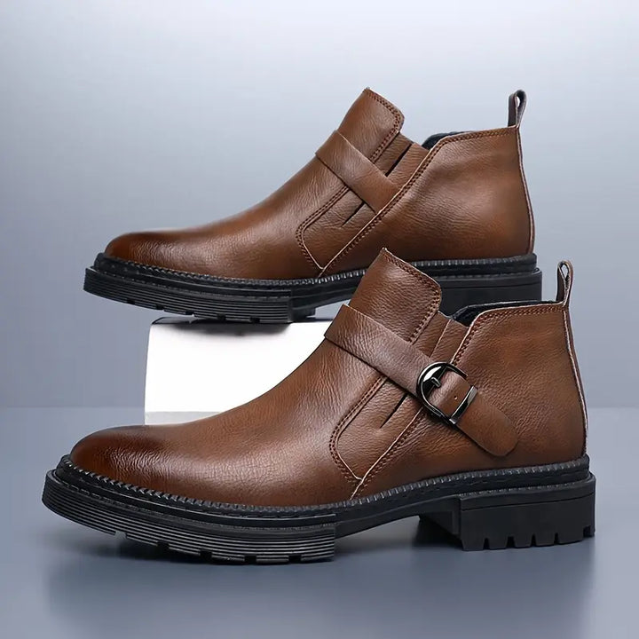 Liam | Eleganckie Buty Skórzane