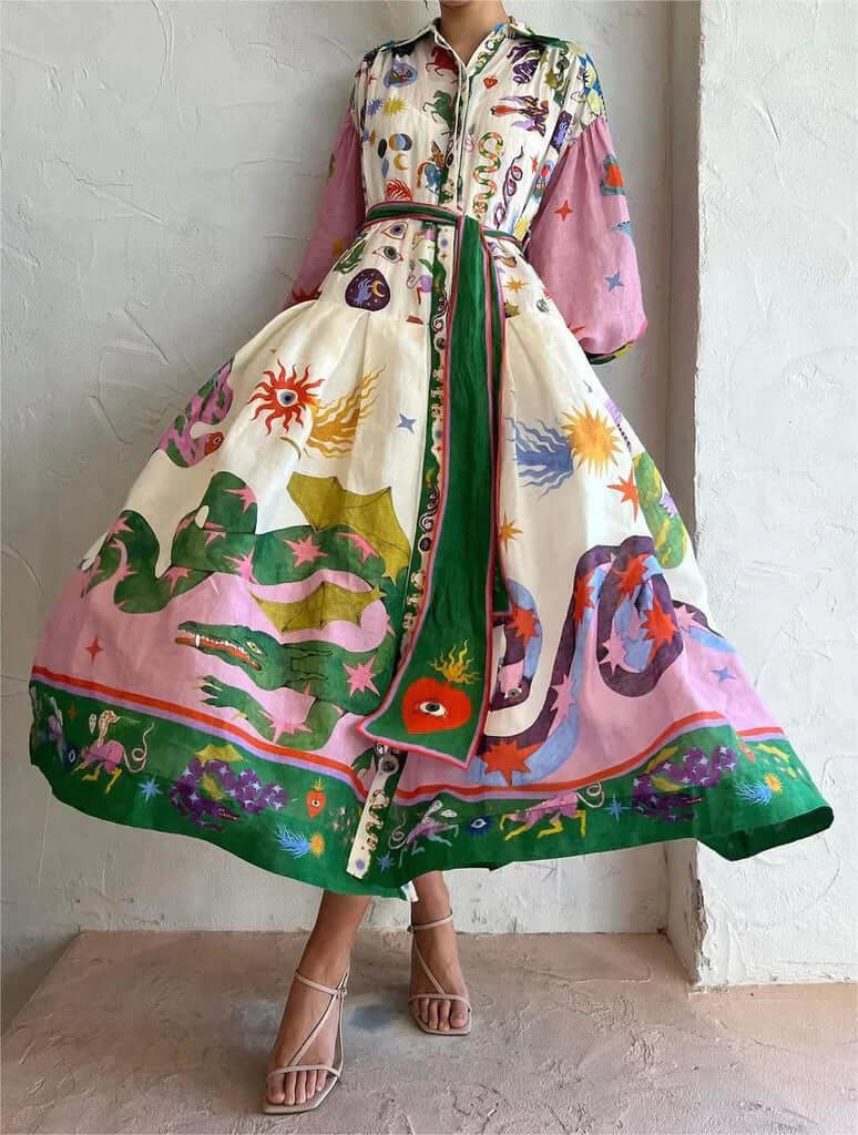 Lena | Elegancka Sukienka Maxi
