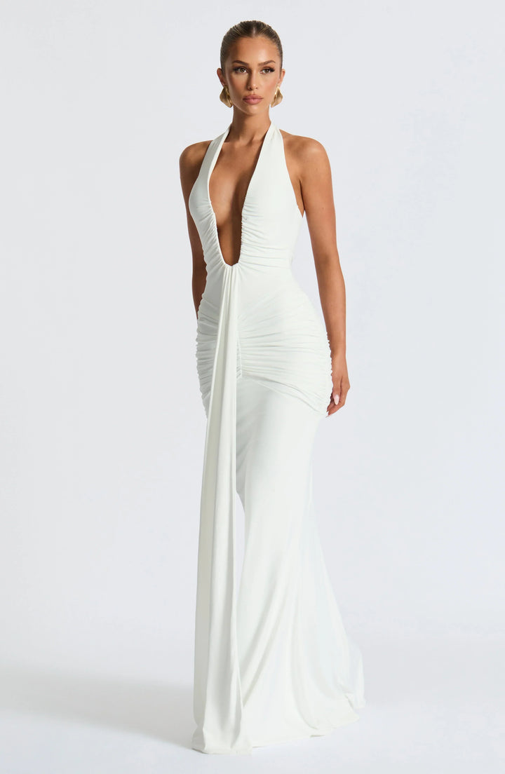 Zofia | Sukienka Maxi Elegancka